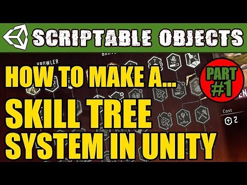 Unity Tutorial - How to make a Skill System with Scriptable Objects! Part 1