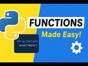 ✨ “Python Functions Explained | Beginner-Friendly Guide with Easy Examples!”