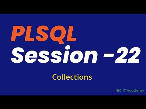 Oracle PL/SQL Tutorial Day -22 ✅ Collections in PLSQL✅