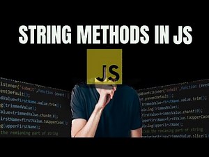 JS String Methods Made Easy — Build a Name Formatter That Trims & Capitalizes!