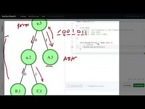 [29] HackerRank: Tree - Huffman Decoding | Step-by-Step Solution