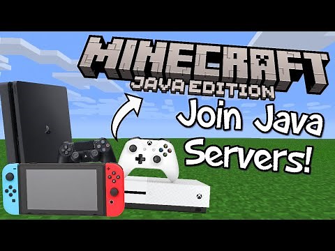 How to Join Java Minecraft Servers on Bedrock Consoles! Xbox, Playstation & Switch! EASIEST METHOD!