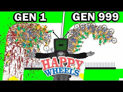 A.I. Learns To Play HAPPY WHEELS