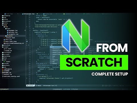 Full Neovim Setup from Scratch