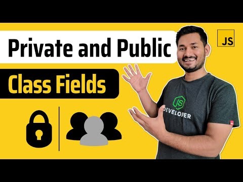 Private and Public Fields in Class | The Complete JavaScript Course | Ep.83