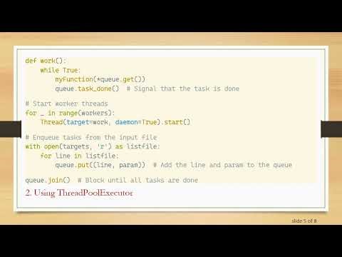 The Safest Way to Queue Multiple Threads in Python