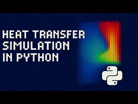Heat Transfer Simulation in Python