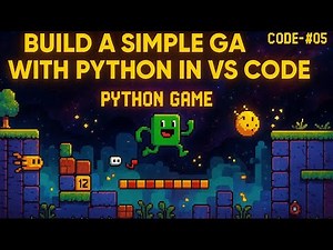 Build a simple game with Python in VS Code || CODE-#05 || VS CODE || For windows ||