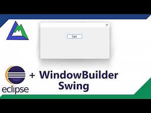How to create Java GUI with WindowBuilder and Swing in Eclipse