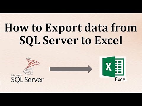 How to export data from SQL server to Excel | Export table records to Excel | SQL DBA