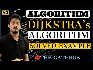 Dijkstra's Algorithm Solved Examples | Practice Problem | Greedy Method | GATECSE | DAA