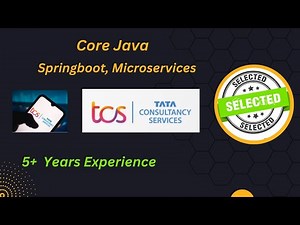 Java ,Springboot ,Microservices Interview Questions & Answers| TCS Java Interview Experience#tcs