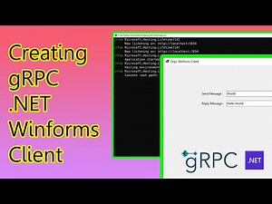 Creating grpc .net winforms client