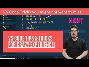 VS Code Tricks you might not want to miss 🔥🔥