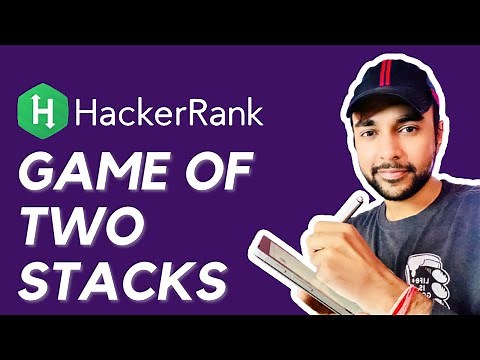 HackerRank - Game of Two Stacks | Full solution with visuals | Study Algorithms