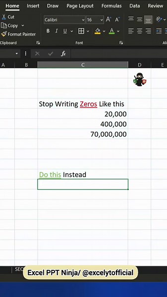 Stop writing numbers the old way in Microsoft Excel! 🚫 Instead, use smarter formatting to make your data cleaner, faster, and more professional. This simple Excel trick will save you time and instantly improve the way your numbers look in spreadsheets. Perfect for beginners and productivity lovers. Save this tip and level up your Excel skills today! 📊✨ #excel #microsoftexcel #exceltips #exceltricks #fypシ゚viral🖤tiktok