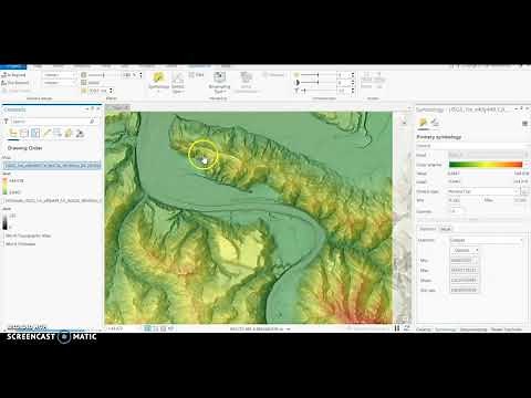3D Visualization of a DEM in ArcGIS Pro