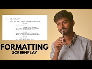 SCREENPLAY FORMAT | How to Write a Story into Screenplay Format? | English Subtitles | Take Ok