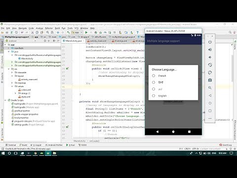 How to make our app to support multiple languages | Android Studio | Java