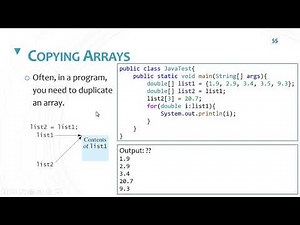 Copying Arrays in Java