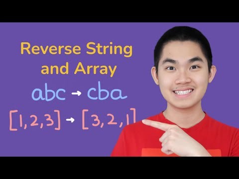 How to Reverse String and Reverse Array (Iterative and Recursive)