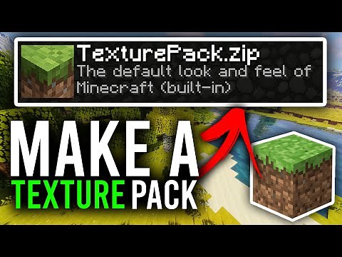 How To Make A Texture Pack In Minecraft (Easy Guide) | Make A Resource Pack