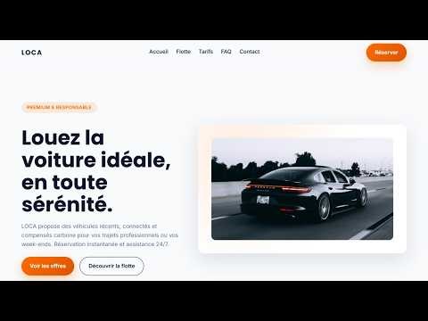 Comment Créer un Site de Location de Voitures en Temps Record en 2025 ?