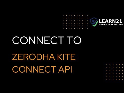 Zerodha Kite Connect API Tutorial using Python | Get quotes, holdings, Place orders