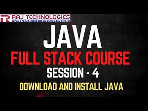 Become a FULL STACK Java MASTER | Java Installation on Windows