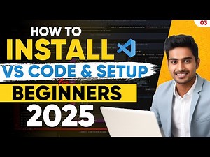 How to Setup Visual Studio Code for Web Development (2025) | Install VS Code & Start Coding #vscode