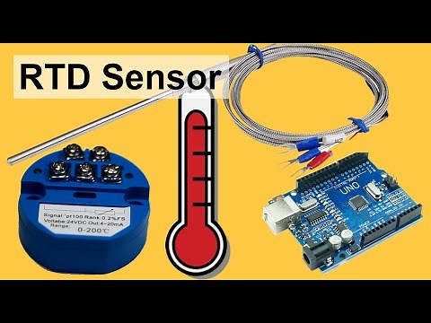 How to use RTD sensor ( PT100 with arduino tutorial )