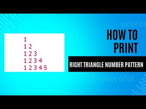 Learn to Code a Right Triangle Number Pattern in Java - Step-by-Step Tutorial