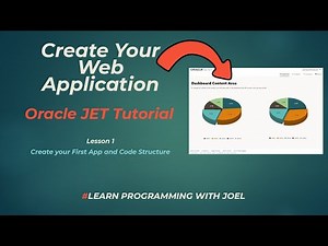 Oracle JET (v11) - Lesson 1 - Create your First App and Code Structure