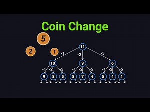 Coin Change - LeetCode 322 - Python - Visually Explained