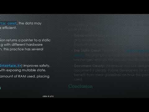 Is Returning a Pointer to a Static Variable in C Good Practice?
