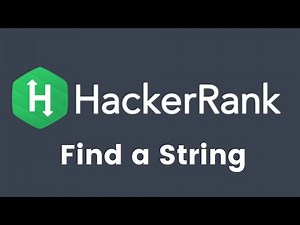 HackerRank - Find a String - Python