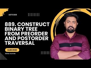 Construct Binary Tree from Preorder and Postorder Traversal | Divide and Conquer Approach