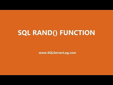 SQL RAND() Function