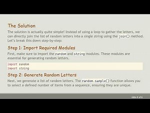 How to Create a Set of Random Letters in an Aligned String using Python 3