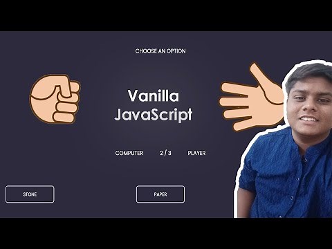 How to create Stone, Paper and Scissors Game using JavaScript! Complete tutorial | Code Grind