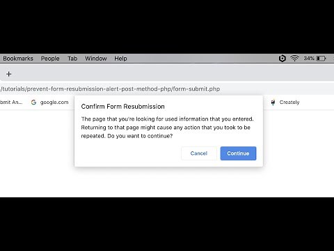 Prevent form resubmission alert POST method - PHP