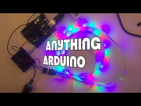 Arduino Controlled 12 Volt RGB LED Strips using a MOSFET - Anything Arduino Ep 28