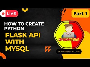 Flask API ep 1: Setup Python Flask mysql | Create Json API Using Flask | Python Flask Project