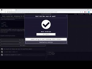 Basic JavaScript (4/111) | Assigning the Value of One Variable to Another | freeCodeCamp