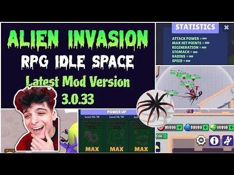 Alien Invasion RPG Idle Space - ALL WORKING GLITCHES - CHEATS - WALK THROUGH ANDROID / IOS CHEAT