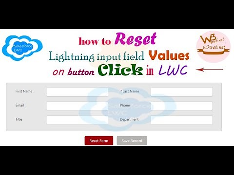 How to reset lightning input field values on button click dynamic JavaScript method function in LWC
