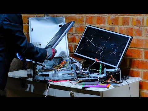 Angry Office Man Obliterates Faulty Computer and Quits Job