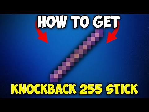 How to Get Knockback 255 Stick in Minecraft 1.21