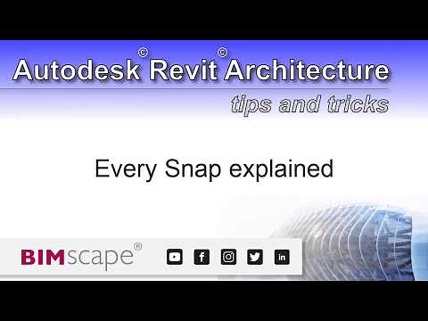 Autodesk Revit: Every Snap explained