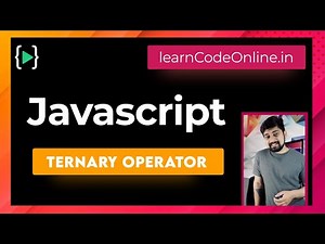 Ternary operator in javascript